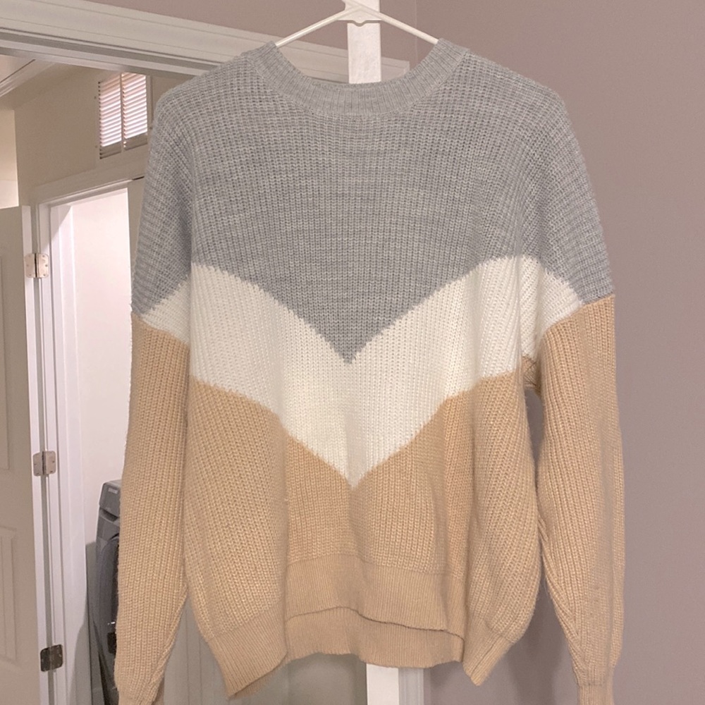 Cute Fall Cowl Neck Sweater
